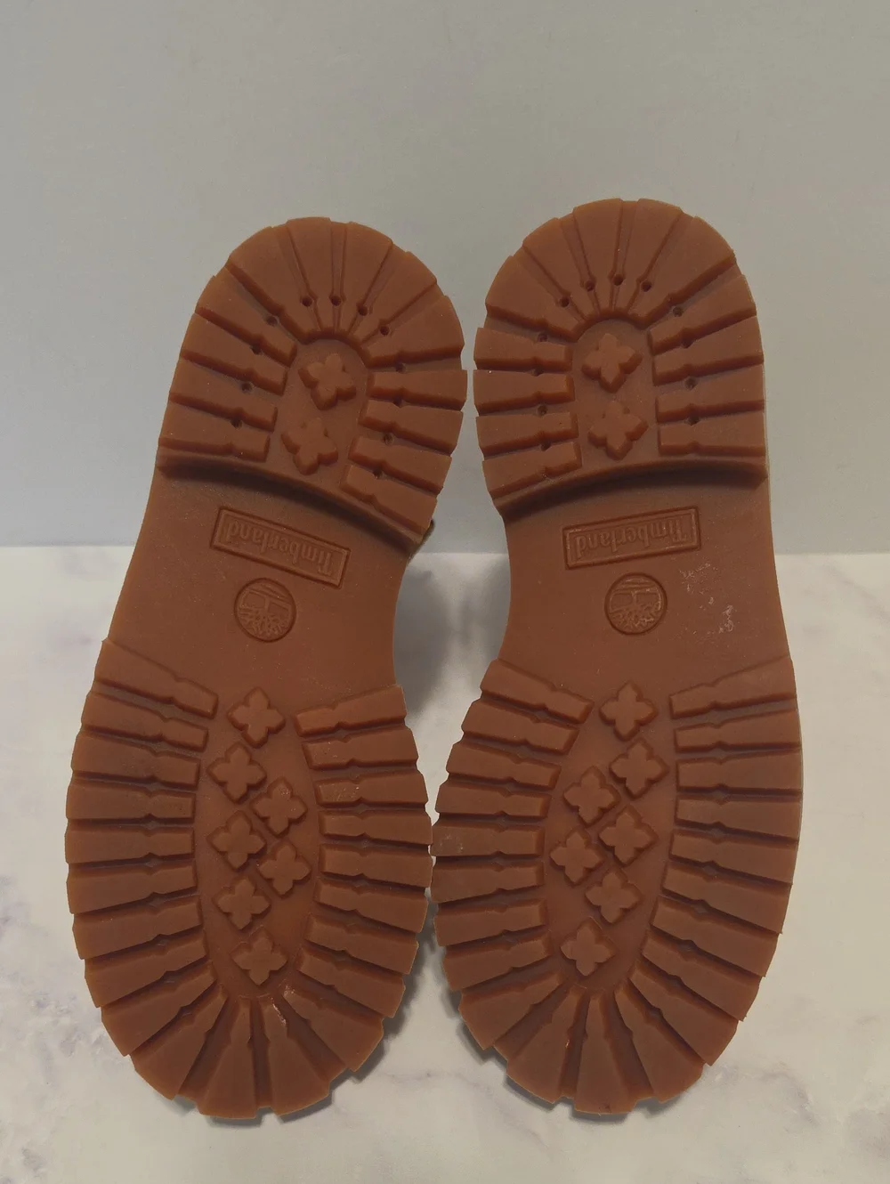 Timberland Wheat/Tan Nubuck Boots with Dark Collar